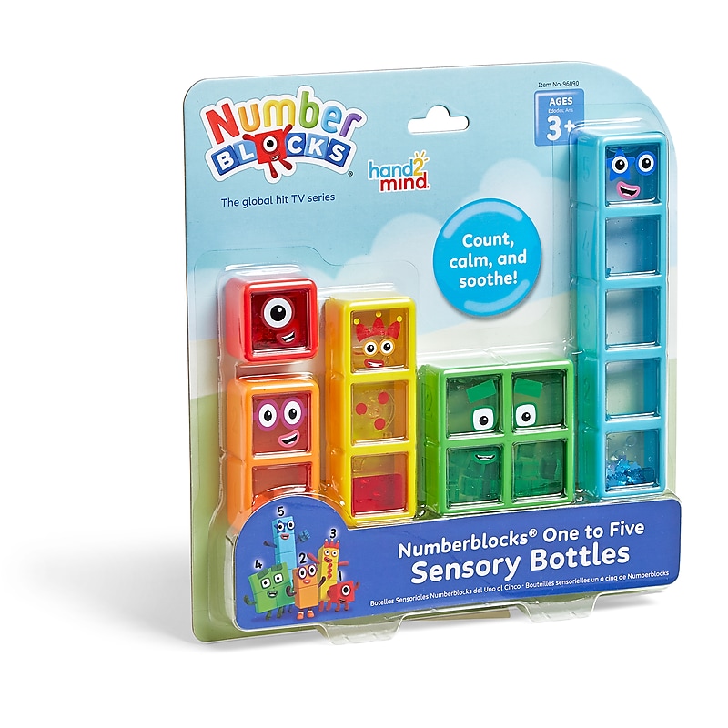 hand2mind Numberblocks One to Five Sensory Bottles image 1