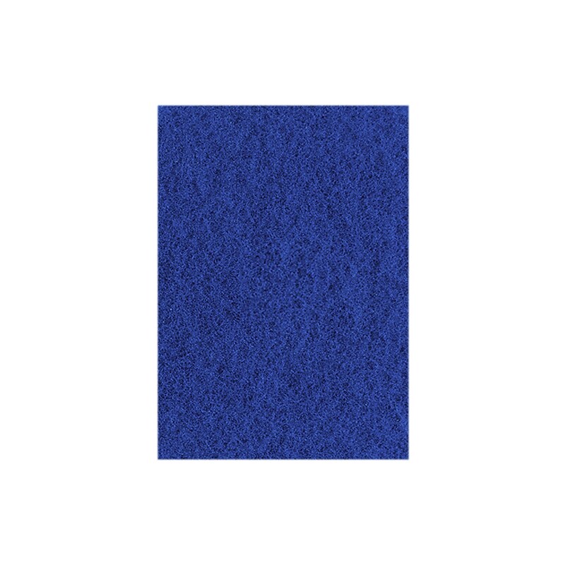 ACS 14" x 20" Cleaning Floor Pad, Blue, 5/Pack (53-14x20) image 1