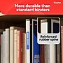 Staples 1" 3-Ring Better Binder, D-Ring, White (ST55840-CC)~#|#~D2D2EA98-3D11-4AD0-87A1077AD1118A2B_sc7