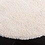 Safavieh Shag Collection 8' Round Indoor Area Rug, Machine Made, Ivory (SG151-1212-8R)~#|#~D2D2EEB6-B0CD-412B-99204DC57AC1C8BD_sc7