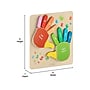 Flash Furniture Bright Beginnings STEM Hand Counting Learning Puzzle Board (MK-MK01733-GG)~#|#~D2D4EC1E-69B3-431E-90B70EAFBE033578_sc7
