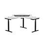 VersaDesk PowerLift 60"W Electric Corner Adjustable Standing Desk, White/Black (PLCSD6060-BWAPP)~#|#~D2D50972-B9E0-4862-B94789E6E2DF34C6_sc7