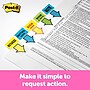 Post-it 'Notarize' Message Flags, 1" Wide, Yellow, 100 Flags/Pack (680-NZ2)~#|#~D2D572BA-5F0E-447D-9A07BEF5542368CC_sc7