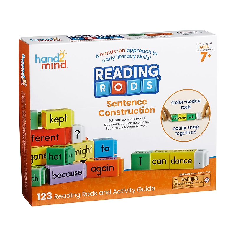 hand2mind Reading Rods Sentence Construction (95397) image 1