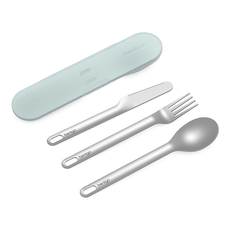 bentgo Assorted Travel Utensil Set (BGSSUT-AQ) image 1