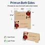 Avery Integrated Cards, 2-1/16" x 3.75", Matte Kraft Brown, 100/Pack (95325)~#|#~D2E45262-0FFB-4F53-A1ECE550F9C63346_sc7