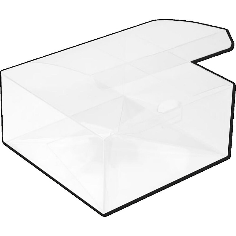 JAM Paper Pop & Lock Top Clear Gift Boxes, 5 7/8" x 5 7/8" x 3", 25/pack (CB-PLB203) image 1