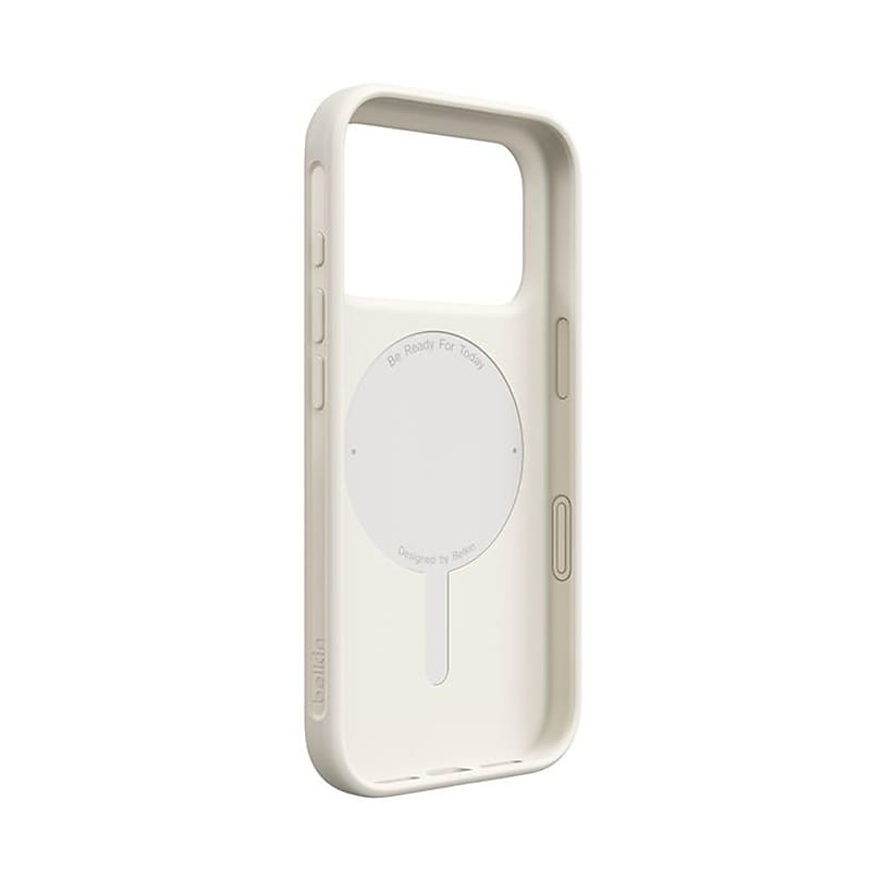 Belkin SheerForce Protect Series MagSafe Phone Case for iPhone 17 Pro, Shock Absorbing, Sand (MSA039FQSA) image 1