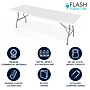 Flash Furniture Kathryn Folding Table, 96" x 30", Granite White (RB3096FH)~#|#~D2EA4176-61F3-48D8-A86C87571C65C0C0_sc7