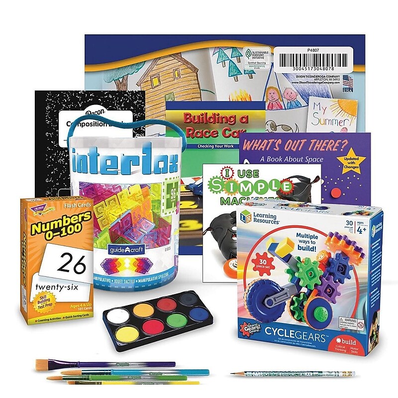 S&S Family Engagement Take Home Bags STEAM Grades K-1, Assorted Colors (BK7052G001) image 1