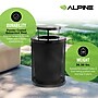 Alpine Industries 4460 Steel Mesh Trash & Recycling Bin Combo with Rain Bonnet Lid, 36 Gallon, Black/Blue (ALP4460-01-F)~#|#~D2ED0AFD-7593-4559-892762CA3AC14F03_sc7