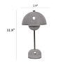 Simple Designs Mushroom Magic LED Table Lamp, Gray (LD1069-GRY)~#|#~D2F254C2-482B-46F5-B8ED62D389796B6C_sc7