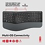Staples TECH Wireless Ergonomic Split Keyboard, Black (ST63682-CC)~#|#~D2F51977-2ECD-4538-BAD9176A0860E435_sc7