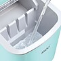 Igloo 26-Pound Automatic Self-Cleaning Portable Countertop Ice Maker Machine With Handle, Aqua (IGLICEB26HNAQ)~#|#~D2F53F2B-C35F-474C-AE9C247676838467_sc7