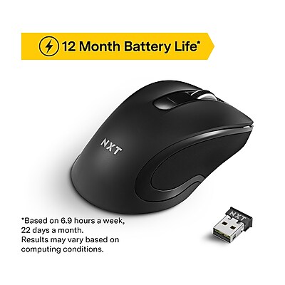 NXT Technologies Wireless Optical USB Mouse - Thumbnail 3
