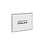 Azar Sign Holder, 10" x 8", Horizontal, Wall Mounted, Clear, Acrylic, 10/Pack (129926)~#|#~D2F9E3EF-B019-4EF8-91BA444568251513_sc7
