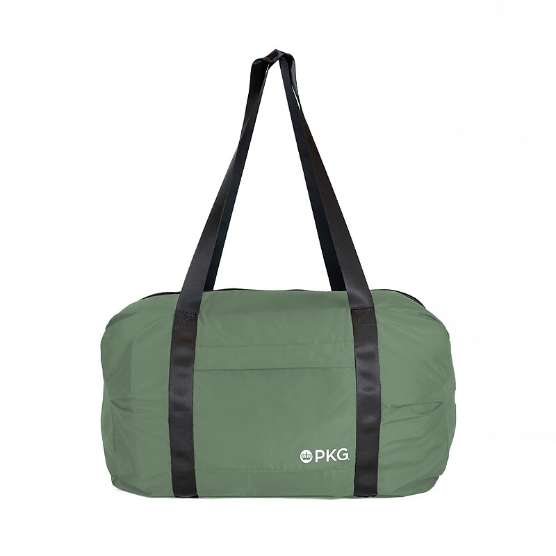 PKG Umiak Duffel Bag 10" Polyester Carry-On Sport & Gym Duffel, Forest Green (PKG UM-DUFF-GRN) image 1