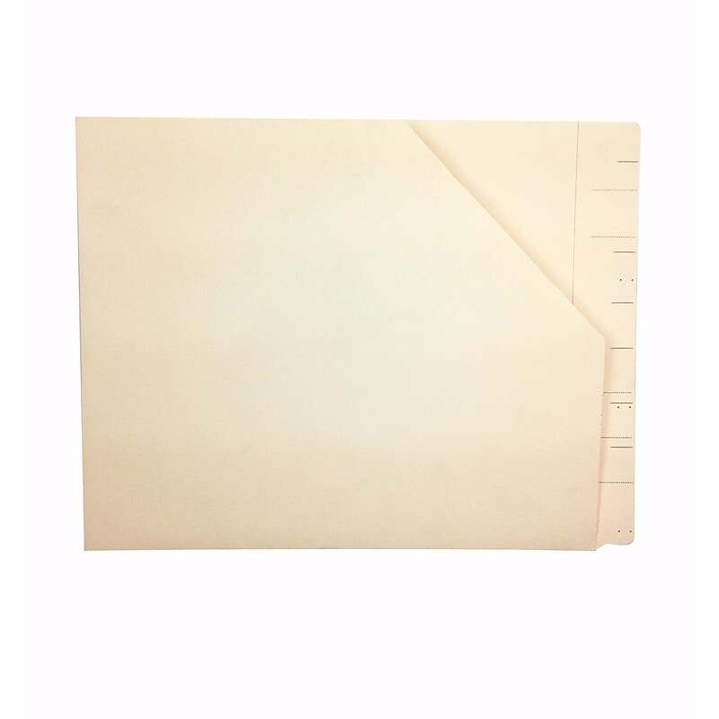 Medical Arts Press Reinforced File Pocket, Letter Size, Manila, 100/Box (23939R) image 1