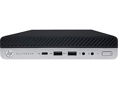 HP EliteDesk 800 G4 Refurbished Desktop Computer, Intel Core i7-8700T, 16GB Memory, 500GB SSD (J1-800G4MA08)