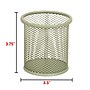 Staples Metal Mesh Pen Cups, Sage Green, 3/Set (ST63822)~#|#~D307828E-10EC-4877-A10A953215AF9F55_sc7