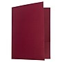JAM Paper Linen 2 Pocket Cardstock Presentation Folder, Burgundy Linen, 100/Box (35113B)~#|#~D3092975-2F4B-4EB2-AFCE8FB850637374_sc7