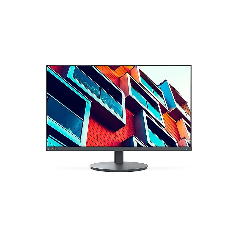 Sharp MultiSync 22" FHD VA 75Hz Desktop Monitor, Built-In Speaker, Height Adjustable, Black (DD-E224FL) image 1