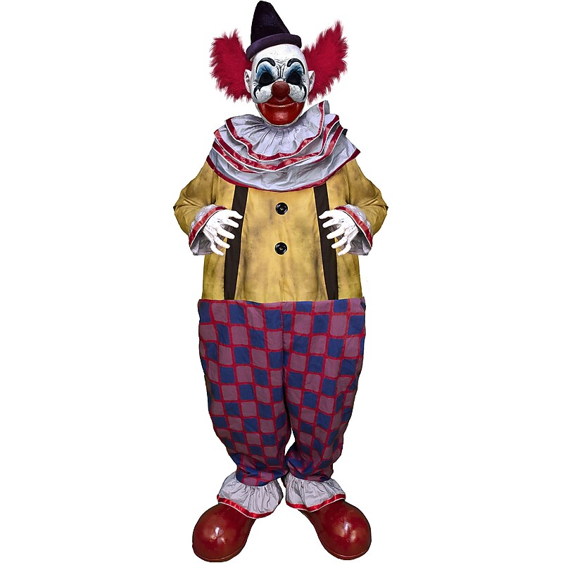 Haunted Hill Farm Motion-Activated Startling Arms Clown by Tekky (HHSTLCLOWN2FLSA) image 1