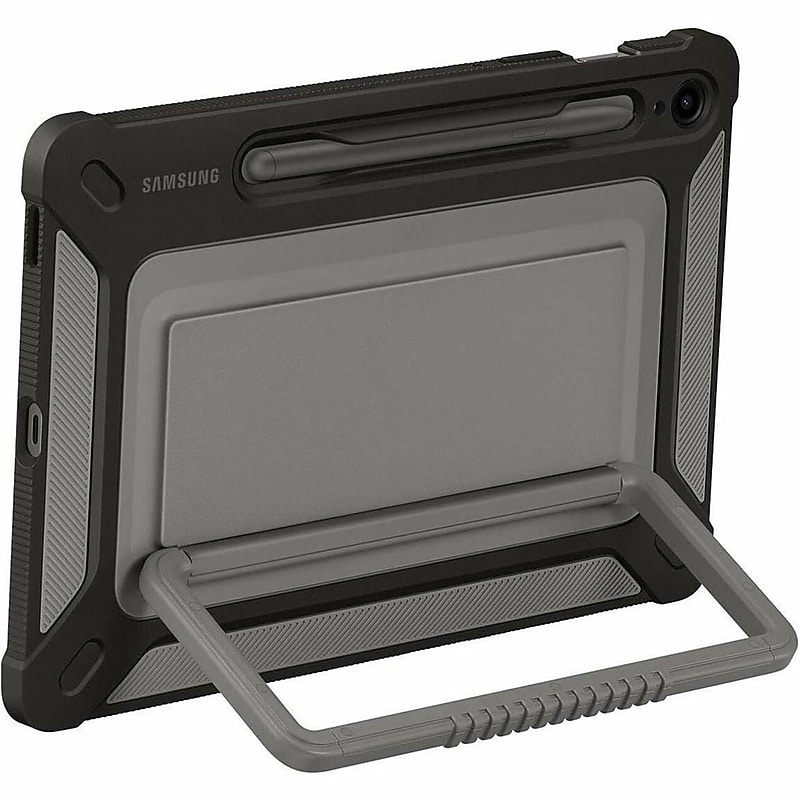 Samsung Polycarbonate 10.2" Outdoor Cover for Galaxy Tab S9 FE, Black (EF-RX510CBEGUJ) image 1