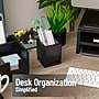 Mind Reader Pen Holder, Black (PENWD-BLK)~#|#~D3164B30-2857-4651-891A89DEA5BA4E2E_sc7