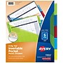 Avery Big Tab Insertable Plastic Divider, 5 Tabs, Multicolored (11902)~#|#~D31B2444-A8BC-46C5-B7F7590347638286_sc7