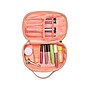 scunci 8.5" Polyester Travel Organizer, Coral (A30592)~#|#~D31F513F-CF70-4533-B1DFB0873F5D1E36_sc7