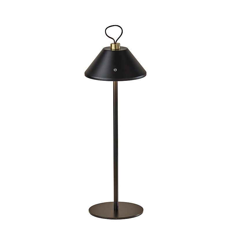 Adesso Danny LED Table Lamp, Black (4091-01) image 1