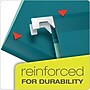 Pendaflex Reinforced Hanging File Folders, 1/5 Tab, Letter Size, Teal, 25/Box (04152 1/5 TEA)~#|#~D325779B-8A75-4E84-A6BDDD06AE97D94D_sc7