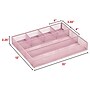 Staples 6-Compartment Metal Mesh Drawer Organizer, Dusty Pink (ST63845)~#|#~D326F4DF-DDEE-4352-B02D6B56FECFBBB3_sc7