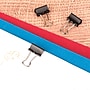 ACCO Mini Binder Clips, 0.25" Capacity, Black, 12 Clips/Pack (A7072010)~#|#~D327DAD6-671F-4DF8-B8CF3A7F9E037C66_sc7