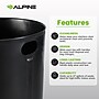Alpine Industries 475 Series 27 Gallon Rigid Bin Liner, 31.5" x 15" x 15" (ALP475-27-L)~#|#~D327FA91-9C32-4020-AE9E4A923A25429C_sc7