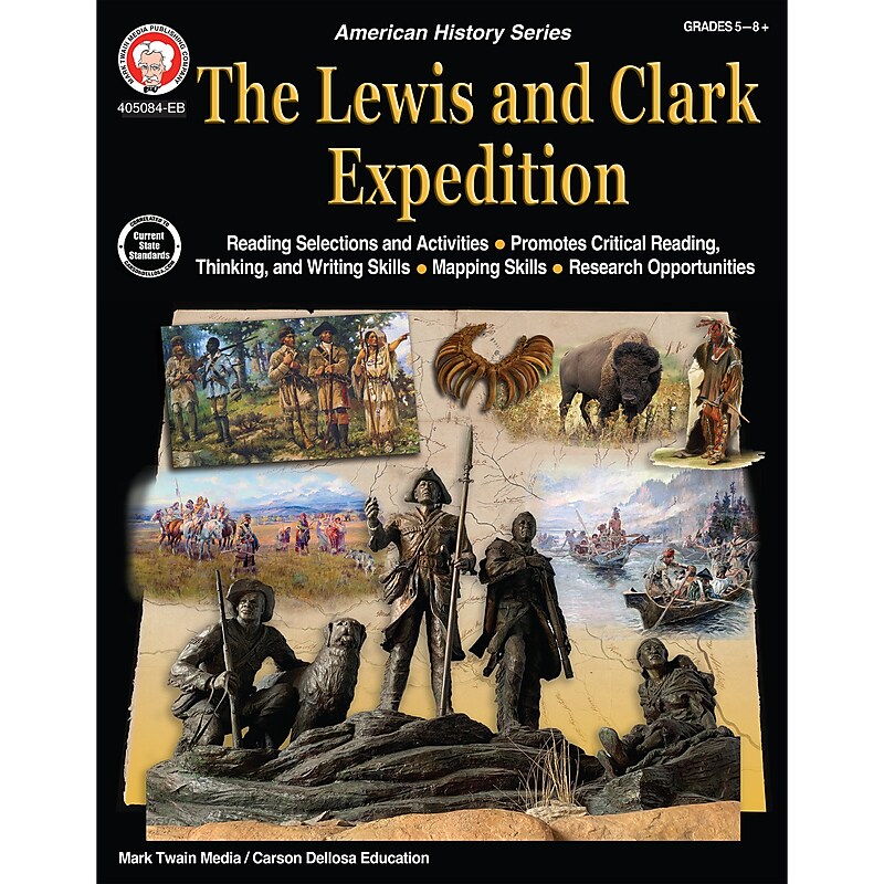 Paperback Workbook Mark Twain The Lewis and Clark Expedition (405084) image 1