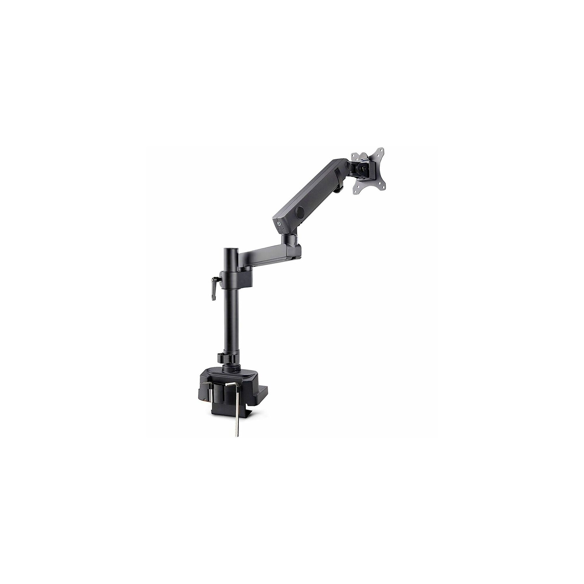 StarTech Adjustable Monitor Mounting Arm, Up to 40″, Black (ARMPIVOT2) Simolary simolary.com
