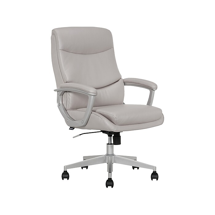 Thomasville Furniture Josephine Ergonomic Bonded Leather Swivel