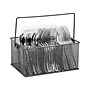 Mind Reader 4-Compartment Metal Organizer Holder Desk Organizer, Gray (MESHBASKET-GRY)~#|#~D33573F9-8BDD-4534-BCF583A5A1872277_sc7