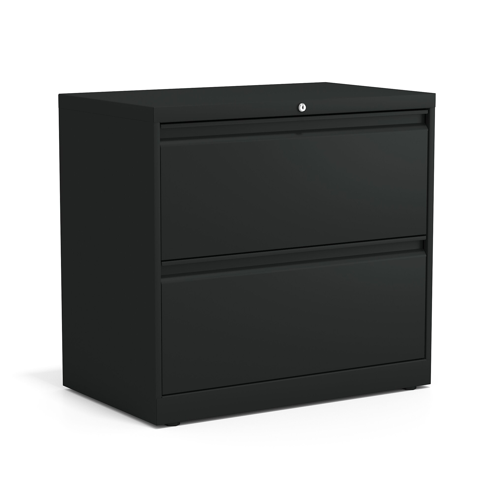 Staples Heavy Duty 2 Drawer Lateral File Cabinet, Letter & Legal Size Documents, 30″ W x 18.62″ D x 28″ H, Black Sansujyuku sansujyuku.com