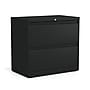 Staples Commercial 2-Drawer Lateral File Cabinet, Letter/Legal Size, Lockable, 28"H x 30"W x 18.62"D, Black (60934/21553)~#|#~D336F1D5-060F-48FB-A6BDE7C31F237500_sc7