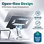 Purely L107 Ergonomic Laptop/Tablet Stand 8-in-1 Docking Station, Silver (PDSL107)~#|#~D33ADDEC-3DE6-4C8D-A1B68B0E55D4D701_sc7