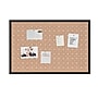U Brands Fashion Cork Bulletin Board, Black Frame, 3' x 2' (2884U00-01)~#|#~D3443B73-66A0-42B4-AF6C21947DFA6D62_sc7