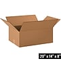 20" x 14" x 8" Shipping Boxes, 32 ECT, 25/Bundle (20148)~#|#~D346DA3D-90D0-4A40-9AD48795FE061BE3_sc7
