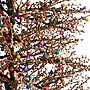 Nearly Natural 7-ft Frosted Berry Twig Artificial Christmas Tree with 450 Multicolored Gum Ball LED Lights (T3258)~#|#~D348F54A-2F37-4CB0-8051024508E67A4B_sc7