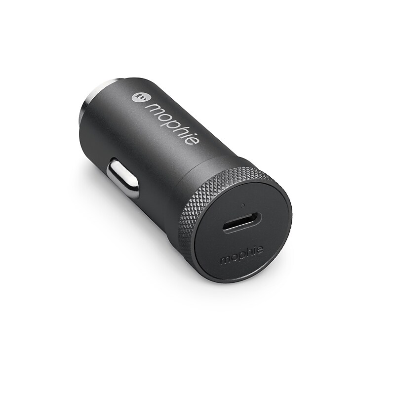 Mophie USB-C Car Charger for Apple, 20W, Black (409909770) image 1