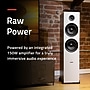 Fluance Ai81 2-Way Floorstanding Tower Speakers with 150W Built-in Amplifier, Bamboo Veneer (AI81W)~#|#~D34AD988-6EE2-4C4E-911E92AE462D014A_sc7