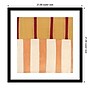 Amanti Art Broken Stripes 3 by Laura Nugent Wood Framed Wall Art Print, 21" x 21" (A42675547358)~#|#~D34E2E2A-95A0-4829-AE0F580F5E976EBB_sc7