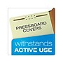 Pendaflex Reinforced Pressboard Classification Folder, 1-Dividers, 1 3/4" Expansion, Letter Size, Light Green, 10/Box (17172EE)~#|#~D34FF987-7AE0-4950-96628FBF5B7E21BD_sc7